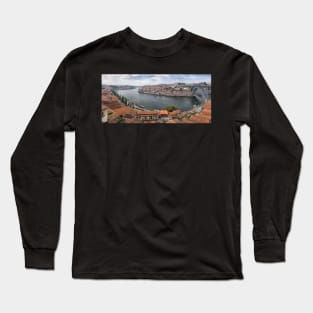 The Red Roofs of Porto Long Sleeve T-Shirt